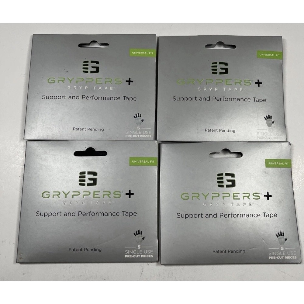 20 Gryppers Support Performance Grip Finger Tape Weight Lifting Gym Fitness Lift